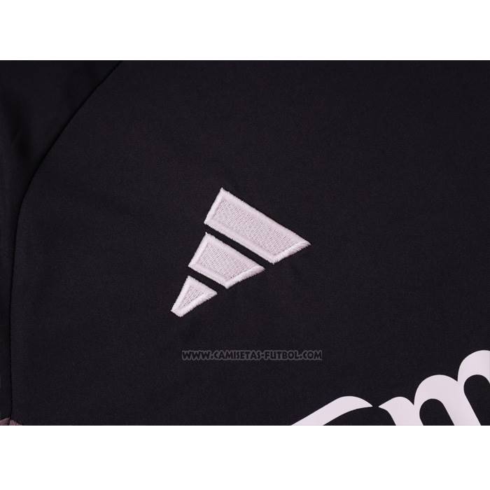 Chandal del Arsenal Manga Corta 2024-2025 Gris Oscuro - Pantalon Corto